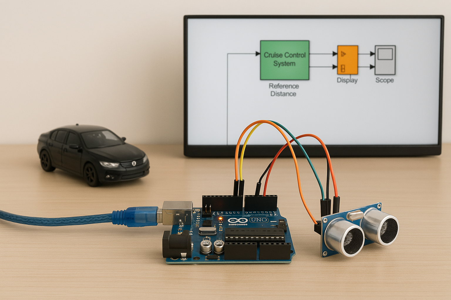 Adaptive Cruise Control System - MATLAB